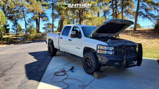 1 2012 Silverado 2500 Hd Chevrolet Stock Stock Anthem Off Road Rogue Satin Black