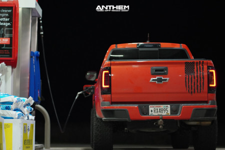 1 2016 Colorado Chevrolet Readylift Suspension Lift 35in Anthem Off Road Rogue Matte Black