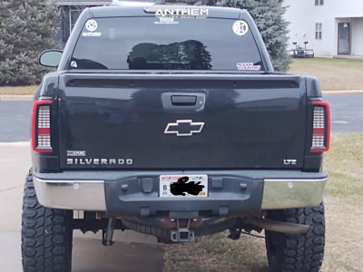1 2009 Silverado 1500 Chevrolet Rough Country Suspension Lift 5in Anthem Off Road Equalizer Black Gray