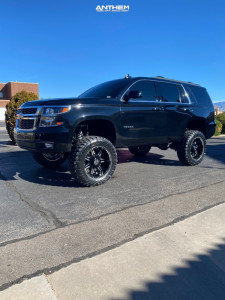 1 2017 Tahoe Chevrolet Bds Suspension Lift 6in Anthem Off Road Equalizer Black Milled