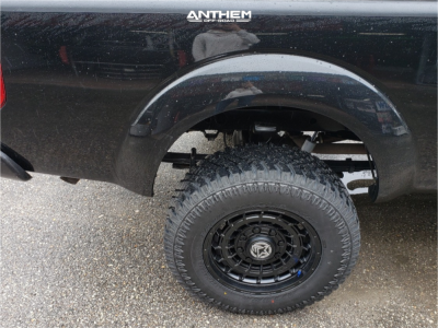 1 2017 Frontier Nissan Rough Country Suspension Lift 6in Anthem Off Road Viper Satin Black