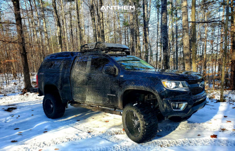 2018 Chevrolet Colorado - 20x12 -44mm - Anthem Off-Road Equalizer - Suspension Lift 6" - 33" x 15.5"