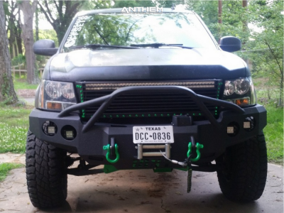 1 2010 Tahoe Chevrolet Rough Country Suspension Lift 75in Anthem Defender Black