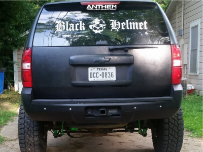 1 2010 Tahoe Chevrolet Rough Country Suspension Lift 75in Anthem Defender Black