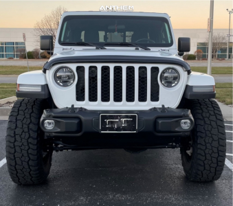 1 2021 Gladiator Jeep Sport S Mopar Suspension Lift 25in Anthem Off Road Viper Satin Black