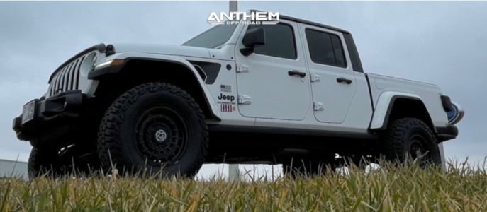 1 2021 Gladiator Jeep Sport S Mopar Suspension Lift 25in Anthem Off Road Viper Satin Black