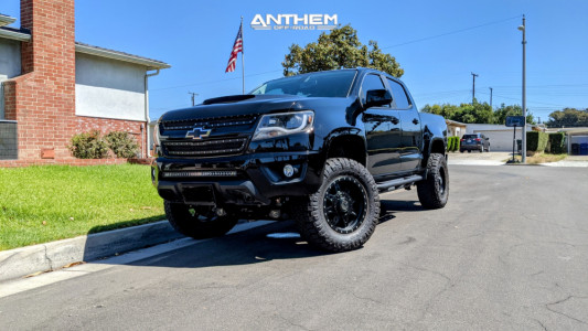 2020 Chevrolet Colorado - 18x9 18mm - Anthem Off-Road Rogue - Suspension Lift 4" - 33" x 12.5"