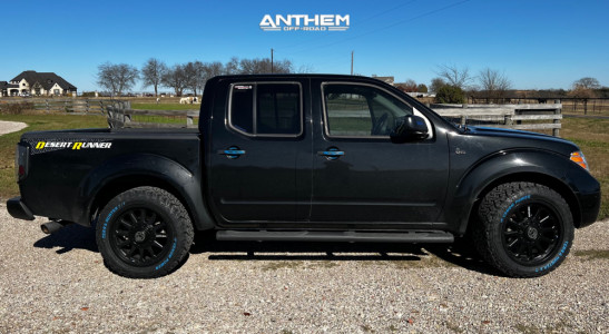 2019 Nissan Frontier - 20x9 18mm - Anthem Off-Road Intimidator - Stock Suspension - 31" x 11.5"