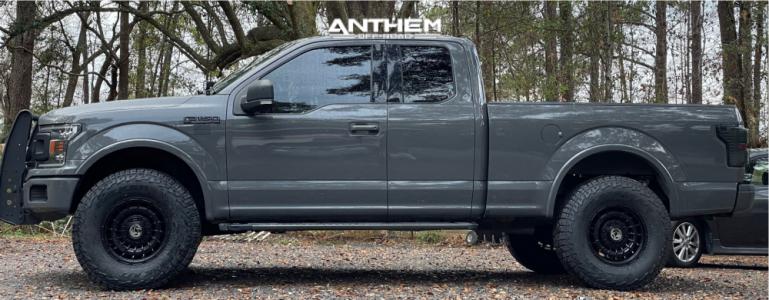 1 2018 F 150 Ford 3 Inch Level Suspension Lift 3in Anthem Off Road Viper Matte Black