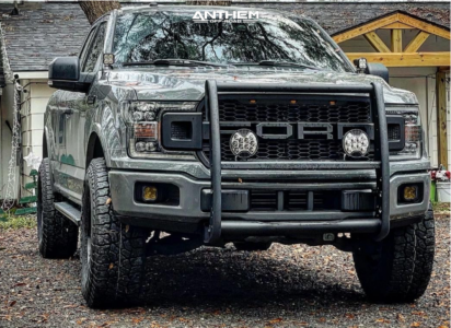 1 2018 F 150 Ford 3 Inch Level Suspension Lift 3in Anthem Off Road Viper Matte Black