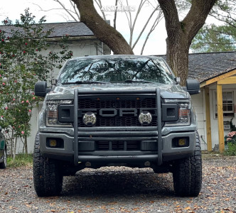 1 2018 F 150 Ford 3 Inch Level Suspension Lift 3in Anthem Off Road Viper Matte Black