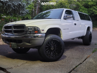 1999 Dodge Dakota - 20x12 -44mm - Anthem Off-Road Equalizer - Suspension Lift 2.5" - 275/55R20
