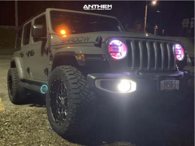2021 Jeep Wrangler - 20x10 -18mm - Anthem Off-Road Avenger - Stock Suspension - 33" x 12.5"