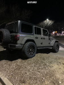 1 2021 Wrangler Jeep Unlimited Sahara Stock Stock Anthem Off Road Avenger Black