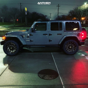 1 2021 Wrangler Jeep Unlimited Sahara Stock Stock Anthem Off Road Avenger Black