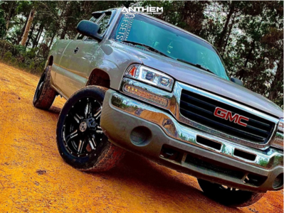 2004 GMC Sierra 1500 - 20x9 0mm - Anthem Off-Road Equalizer - Suspension Lift 3" - 275/9.5R20