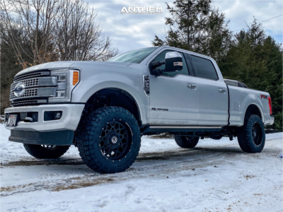 2017 Ford F-250 Super Duty - 20x10 -18mm - Anthem Off-Road Avenger - Suspension Lift 2.5" - 35" x 12.5"