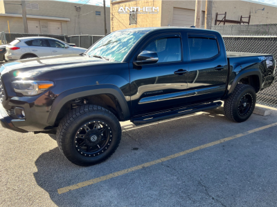 2021 Toyota Tacoma - 18x9 18mm - Anthem Off-Road Rogue - Suspension Lift 3" - 275/65R18