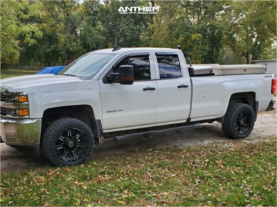 2016 Chevrolet Silverado 2500 HD - 20x10 -24mm - Anthem Off-Road Equalizer - Stock Suspension - 275/55R20