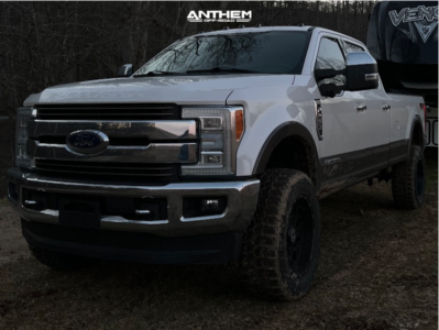 2017 Ford F-250 Super Duty - 20x10 -18mm - Anthem Off-Road Avenger - Suspension Lift 2.5" - 35" x 12.5"