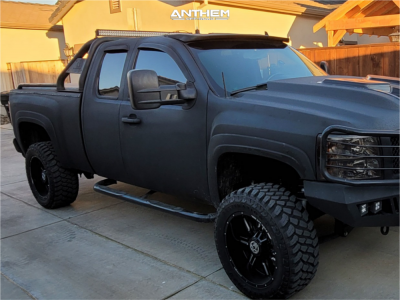 2011 Chevrolet Silverado 1500 - 20x10 -24mm - Anthem Off-Road Equalizer - Suspension Lift 5" - 33" x 12.5"
