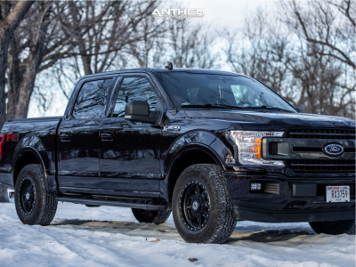 2019 Ford F-150 - 18x9 18mm - Anthem Off-Road Rogue - Stock Suspension - 275/65R18