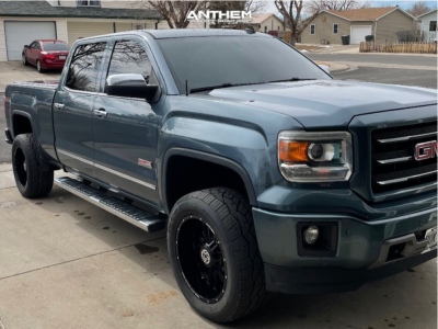 2014 GMC Sierra 1500 - 20x10 -24mm - Anthem Off-Road Equalizer - Suspension Lift 2.5" - 305/50R20