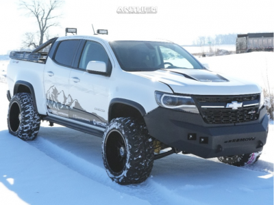 2019 Chevrolet Colorado - 20x12 -44mm - Anthem Off-Road Equalizer - Stock Suspension - 33" x 12.5"