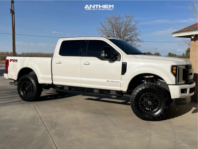 1 2019 F 250 Super Duty Ford Carli Suspension Lift 25in Anthem Off Road Rogue Matte Black