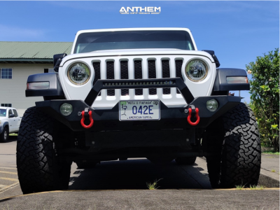 1 2020 Wrangler Jeep Unlimited Sport Rough Country Lifted Anthem Off Road Viper Black
