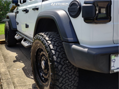 1 2020 Wrangler Jeep Unlimited Sport Rough Country Lifted Anthem Off Road Viper Black
