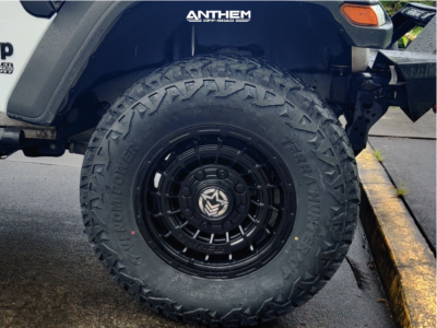1 2020 Wrangler Jeep Unlimited Sport Rough Country Lifted Anthem Off Road Viper Black