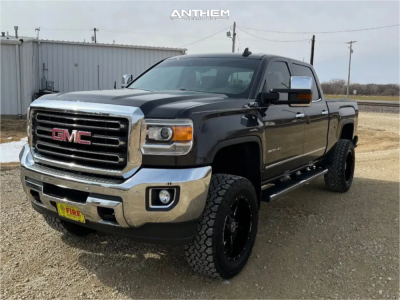 2015 GMC Sierra 2500 HD - 20x10 -24mm - Anthem Off-Road Equalizer - Suspension Lift 3.5" - 35" x 12.5"