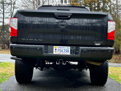 1 2019 Titan Nissan Fabtech Suspension Lift 6in Anthem Off Road Liberty Black