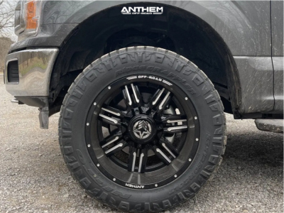 1 2020 F 150 Ford Supreme S Leveling Kit Anthem Off Road Equalizer Black Milled