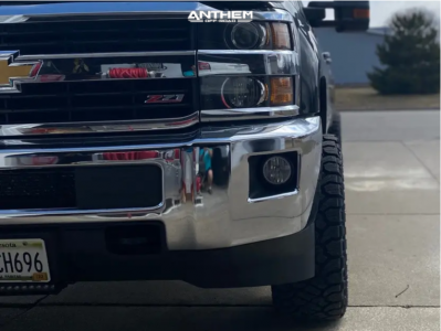 1 2015 Silverado 2500 Hd Chevrolet Unknown Leveling Kit Anthem Off Road Equalizer Gloss Black