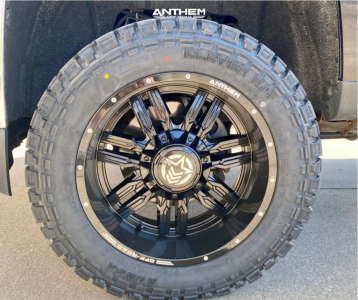 1 2015 Silverado 2500 Hd Chevrolet Unknown Leveling Kit Anthem Off Road Equalizer Gloss Black