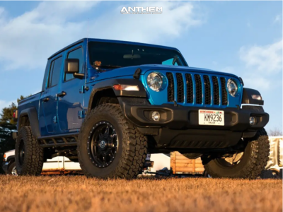 2020 Jeep Gladiator - 18x9 18mm - Anthem Off-Road Rogue - Suspension Lift 2.5" - 35" x 12.5"
