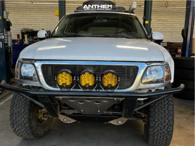 1 2002 Expedition Ford Rough Country Leveling Kit Anthem Off Road Liberty Satin Black