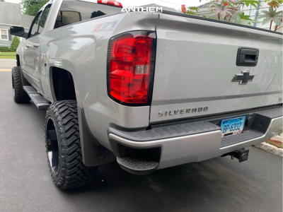 1 2017 Silverado 1500 Chevrolet Rough Country Suspension Lift 6in Anthem Off Road Equalizer Gloss Black
