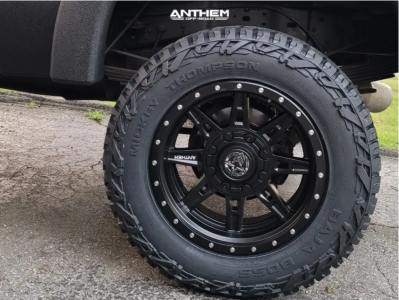1 2002 F 250 Super Duty Ford Custom Suspension Lift 4in Anthem Off Road Rogue Satin Black