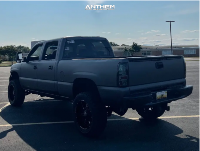 1 2002 Silverado 2500 Hd Chevrolet Zone Suspension Lift 3in Anthem Off Road Equalizer Black Milled