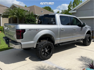 1 2020 F 150 Ford Halo Suspension Lift 6in Anthem Off Road Equalizer Black Milled