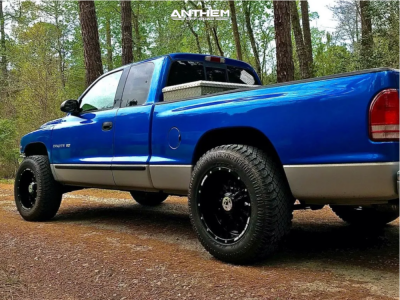 1 1999 Dakota Dodge Supreme Leveling Kit Anthem Off Road Equalizer Gloss Black