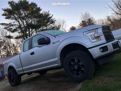 2017 Ford F-150 - 18x9 -12mm - Anthem Off-Road Equalizer - Leveling Kit - 33" x 12.5"