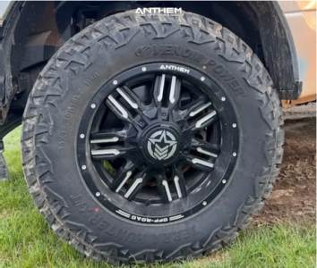 1 2017 F 150 Ford Rough Country Leveling Kit Anthem Off Road Equalizer Black Milled