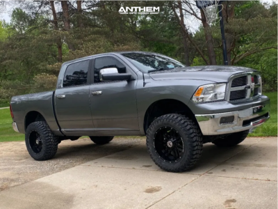 2011 Ram 1500 - 20x10 -24mm - Anthem Off-Road Equalizer - Suspension Lift 2.5" - 35" x 12.5"
