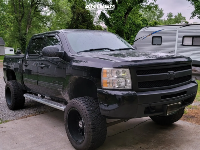 2010 Chevrolet Silverado 1500 - 20x12 -44mm - Anthem Off-Road Equalizer - Suspension Lift 7.5" - 305/55R20