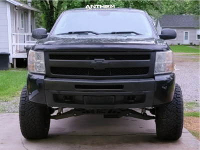 1 2010 Silverado 1500 Chevrolet Ls Rough Country Suspension Lift 75in Anthem Off Road Equalizer Gloss Black