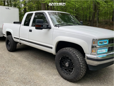 1998 Chevrolet C1500 - 17x9 0mm - Anthem Off-Road Avenger - Suspension Lift 4" - 285/70R17